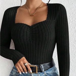 Heart shaped sweater